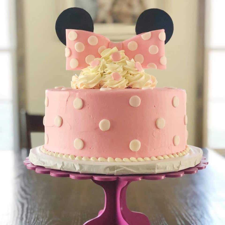 minny mouse cake
